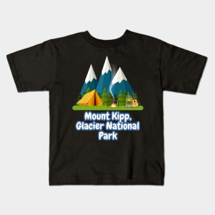 Mount Kipp, Glacier National Park Kids T-Shirt